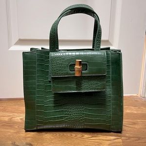 NWT and Dust cover Fawn satchel